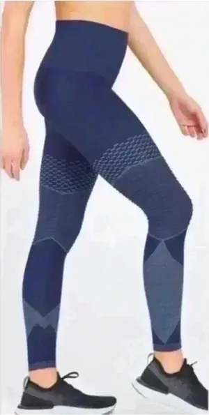 SPANX Women's Indigo Sky Seemless Moto Look‎ at Me Now Leggings Size Small NWT thumbnail 1