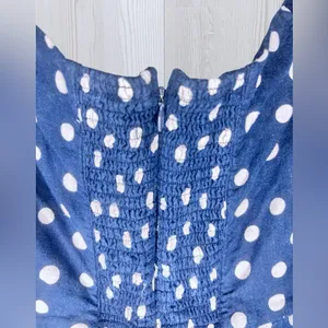 ABERCROMBIE & FITCH Women’s Polka Dot Zip Up Top thumbnail 5