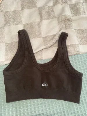 Alo Yoga Seamless‎ Ribbed bra thumbnail 3