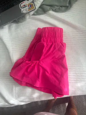 Amazon Flowy Pink Shorts thumbnail 3