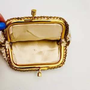 DeLill Vintage Beaded Coin Purse thumbnail 9
