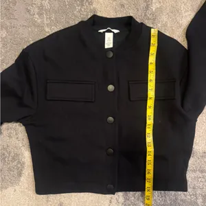 H&M Black Crop Top Utility Jacket for Women thumbnail 5