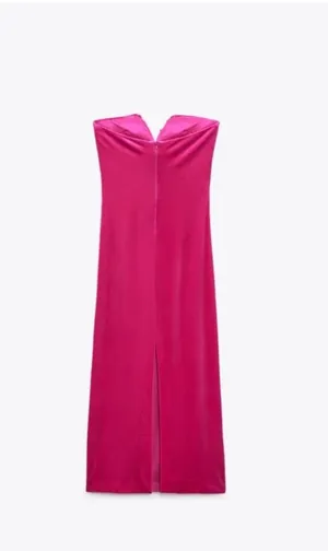 ZARA Velvet Dress thumbnail 2