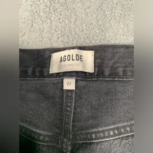 Agolde denim jeans 90’s jean black 27 distressed thumbnail 8