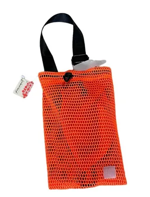 NWT FP Movement X Free People Mini Mesh Sling Bag Orange thumbnail 1