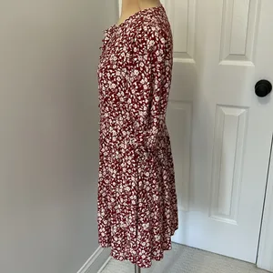 Reformation Laylin Puff Sleeve Floral Mini Dress thumbnail 5