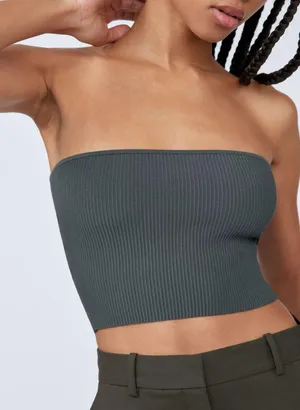 Aritzia Babaton Sculpt Knit Cropped Tube Top thumbnail 4
