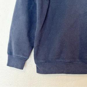 Vintage Tommy Hilfiger Womens Sweatshirt Pullover Made in USA Navy Blue Size‎ S thumbnail 3