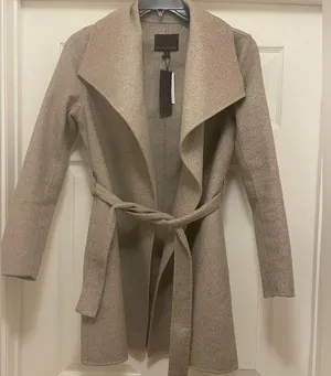 NWT Banana Republic lightweight wool coat thumbnail 1
