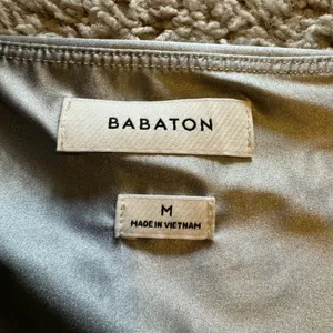 Babaton Black Asymmetrical Long Sleeve Top thumbnail 9