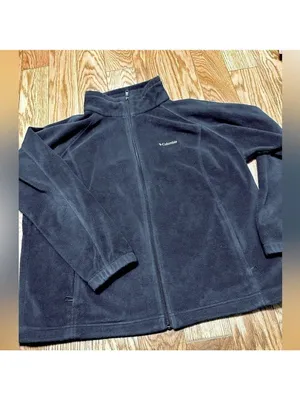 Columbia Women's Black Fleece Full Zip Coat Size 2X thumbnail 4
