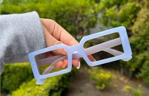 Stylish Blue Periwinkle Sunglasses Purple thumbnail 1