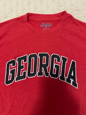 Champion Red University of Georgia T-Shirt thumbnail 2