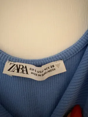 ZARA Blue Mini Bodycon Dress thumbnail 5