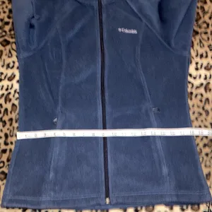 GUC COLUMBIA Jacket Women’s Benton Springs™ Full Zip Fleece Jacket Navy Size S thumbnail 14
