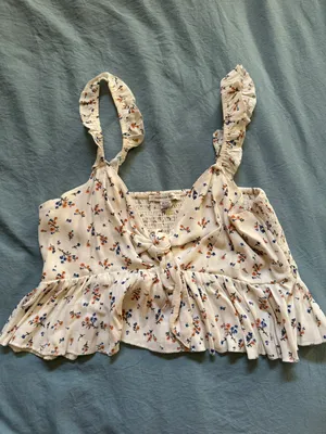 American Eagle Outfitters Floral Tanktop thumbnail 1