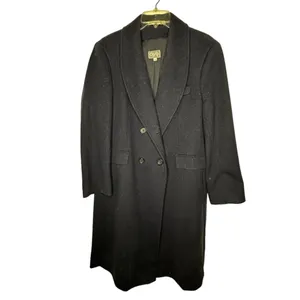 Vintage CityLife‎ Wool Full Length Coat Size 12 thumbnail 2