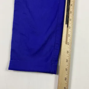 Vince Pants Womens 2 Blue‎ Chino Stretch Slim Ankle Cuffed Hem Mid Rise Casual thumbnail 6