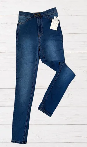 NWT Free People Indie Sleaze Grunge Y2K Sweet Jane Skinny Jeans W25 L27 thumbnail 1