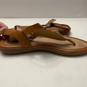 b.o.c. Born Concepts Womens Tan Brown Strappy Thong Slingback Sandals C76337 10M thumbnail 6