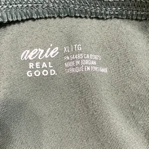 Aerie Real Good Olive Green Velour Joggers XL Relaxed Lounge Pants Drawstring thumbnail 4