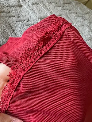 garage maisie cap sleeve red corset top thumbnail 6
