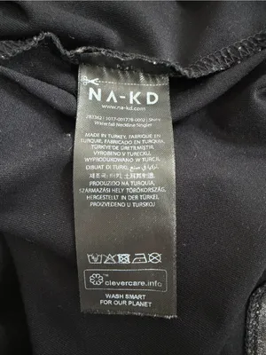 NAKD Women’s Sleek Black Camisole Tank Top thumbnail 4