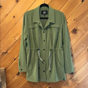 Torrid Happy Camper Stretch Woven Anorak Jacket thumbnail 6
