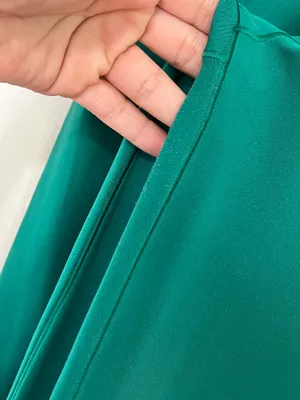 Aerie OFFLINE Real Me Crossover Flare Leggings Green Yoga Pants Athleisure Y2K M thumbnail 5