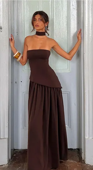 Princess Polly Odela Strapless Drop Waist thumbnail 1