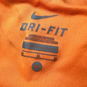 Nike Dri-FIT Womens Size Medium Running Shorts Orange‎ Blue Athletic Gym Workout thumbnail 4