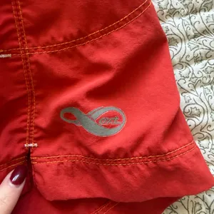 Vintage rei co-op red orange shorts thumbnail 5