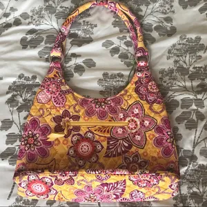 NWT Vera Bradley Bali Gold Large Hobo thumbnail 3