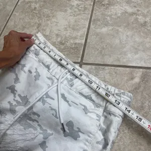 Bevy Flog Camo Jogger Pants White Silver Camouflage Made in Israel Sie 26 thumbnail 8