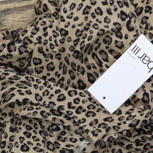 NWT Bar III Womens Petite Animal-Print Bodycon Midi Dress Molly Cheetah Brown PP thumbnail 3