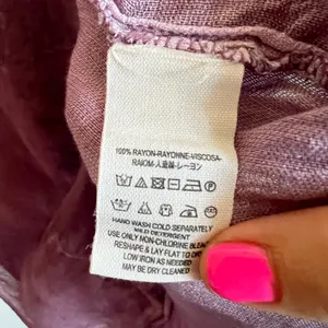 Free People Button Down Shirt Top Distressed Oversized‎ Boho Bohemian Small thumbnail 6
