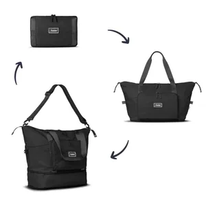 Foldie Travel Bag Black thumbnail 2