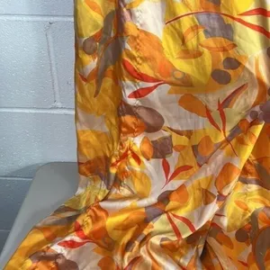 Acler Haslam Maxi Strapless Size 8 Orange/Pink Miami travel golden print thumbnail 6