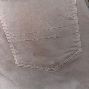 American Eagle tan destroyed stretch hi-rise size 14 jeggings thumbnail 4