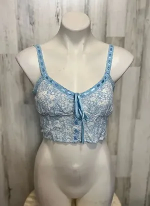 Blue tank top Blue Size XS thumbnail 1