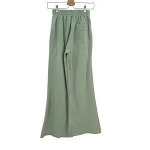 Staud‎ Wide Leg Sweatpants Sage Green Beaded Drawstring Waist Size XS **Flawed thumbnail 8