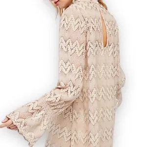 Free People Simone Long Sleeve Lace Dress No Slip thumbnail 2