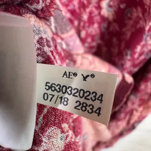 American Eagle Womens XL Long Boho Paisley Floral Gathered Mini Dress thumbnail 11
