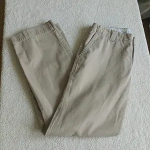 Gap Flat Front Bootcut Low Rise Khakis Y2K - Sz 4 thumbnail 2
