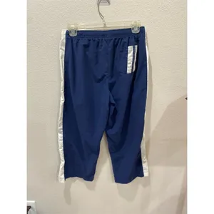 Nike Women's Blue Track Pants Size S Athletic Activewear VTG cropped thumbnail 2