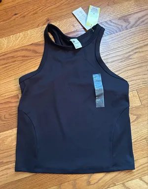 All in Motion Black Tank Top thumbnail 1
