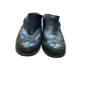 Merrell womens black leather mule clogs shoes 9 SKU 6830 thumbnail 7