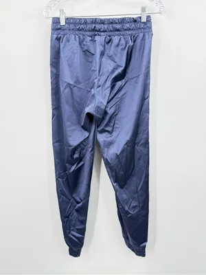 Nike Women's Air Satin Purple Indigo Track Pants Size Small thumbnail 3