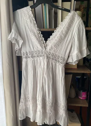 Wishlist Apparel Dress White thumbnail 2