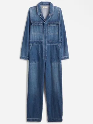 MADEWELL
Zip Front Iconic Denim Coverall thumbnail 4